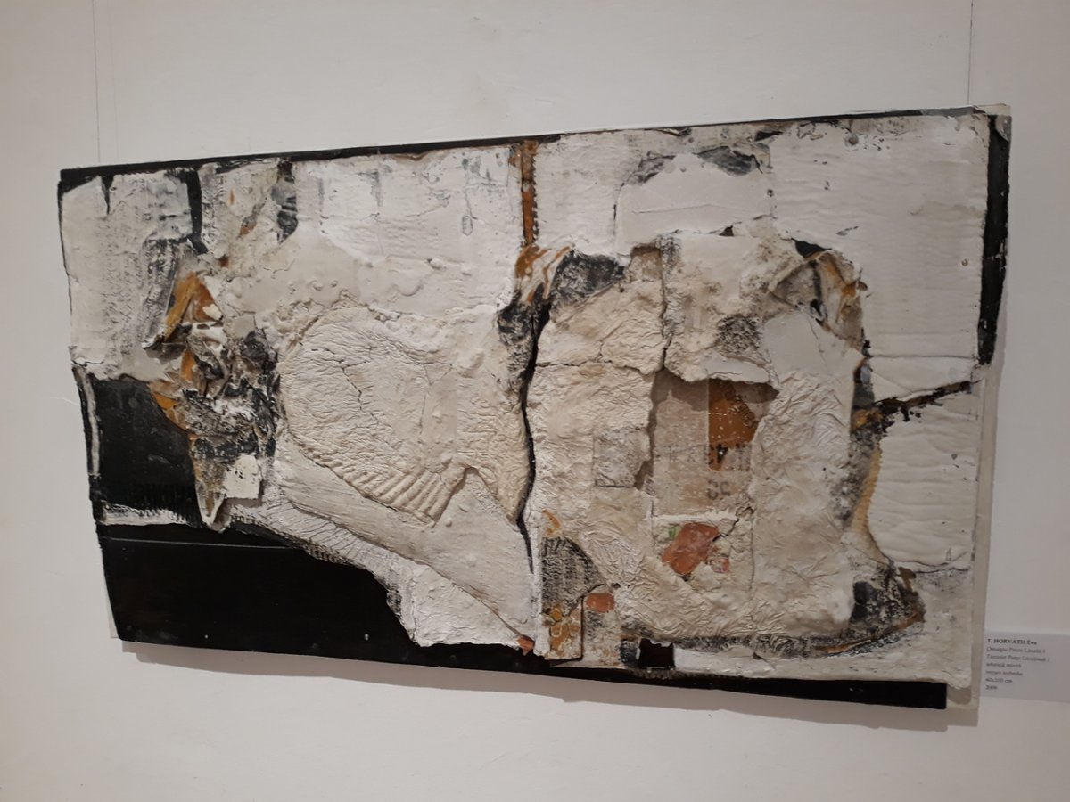 T. Horváth Éva: Tisztelet Paizs Lászlónak I. •  Fotó: Nánó Csaba