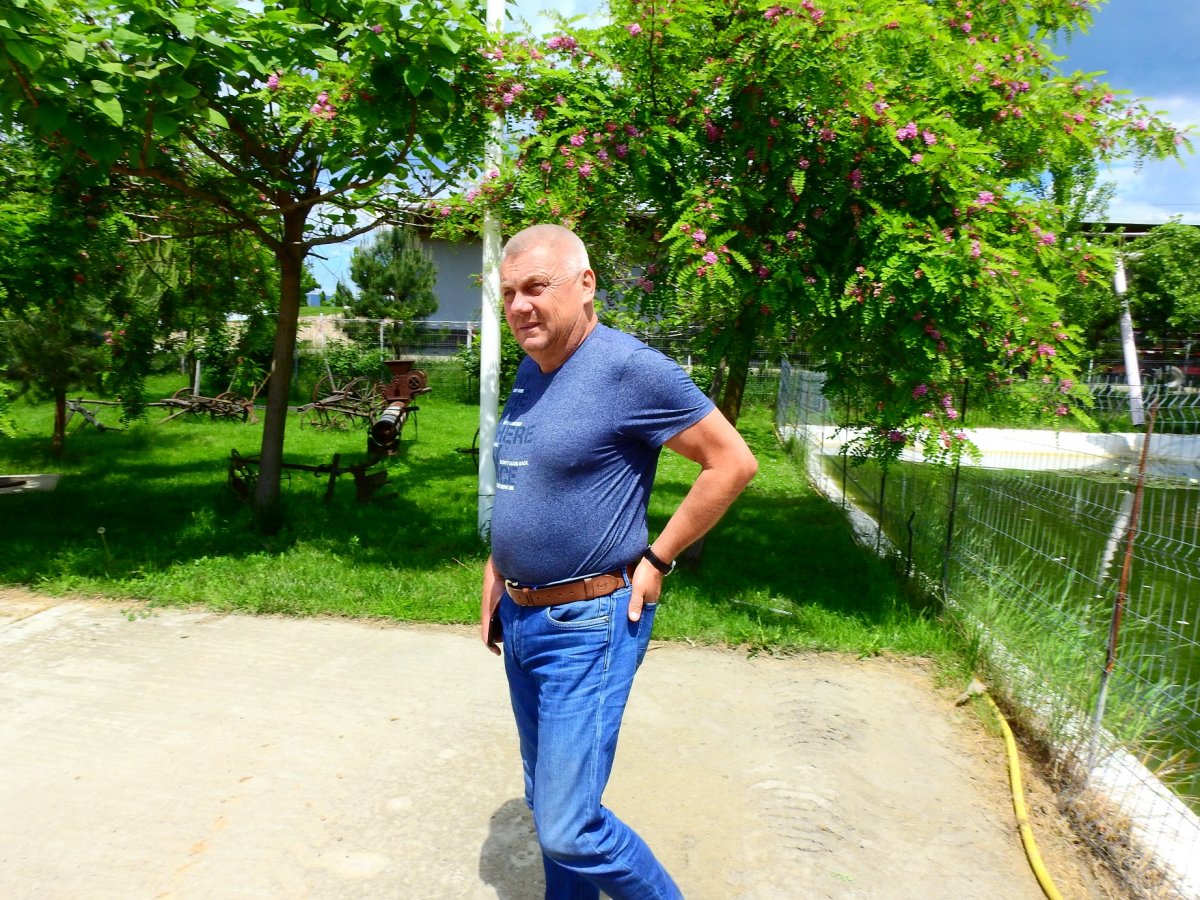 Turdean Emil, a község legnagyobb agrárvállalkozója •  Fotó: Makkay József