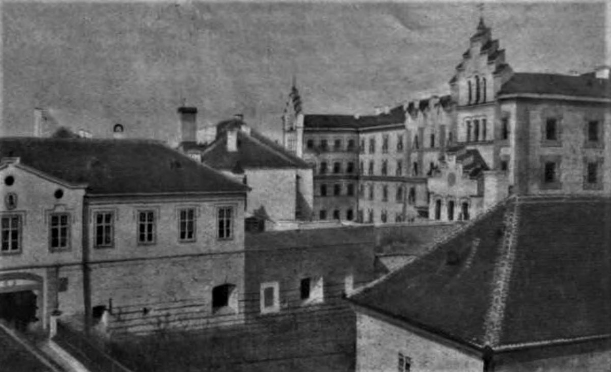 Szamosújvári várrészlet a 20. század elejéről •  Fotó: Archív