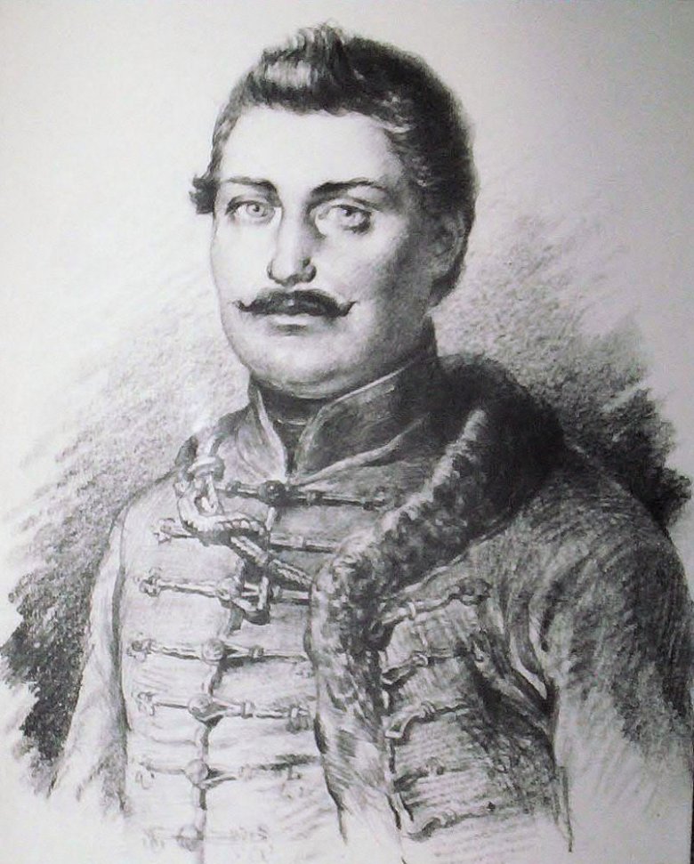 Katona József 1826-ban városi főügyész lett, zárkózott életet élt •  Fotó: KImnach László festménye (1893)