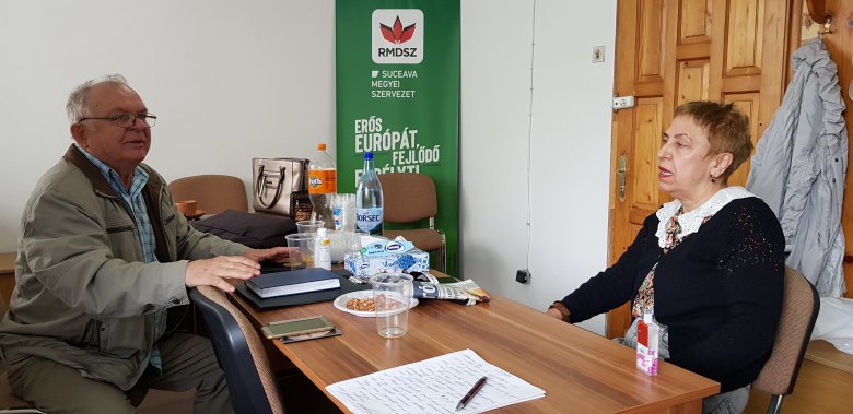 Ladó Zoltán és Hapenciuc Klára, a szucsávai magyar közösség alapemberei •  Fotó: Szucher Ervin