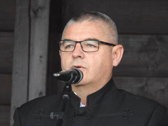 Fazakas Miklós, az RMGE Maros elnöke az erdélyi érdekeket is szeretné bevinni az országos programokba •  Fotó: Makkay József