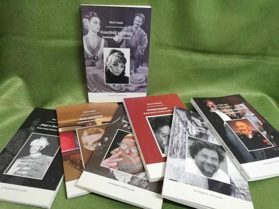 Az Ábel Kiadó Prospero sorozatának legfrissebb kötetei &bullet;  Fotó: Forrás: Ábel kiadó