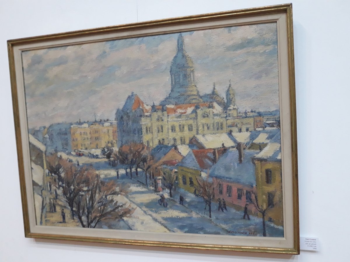 Emil Cornea: Kolozsvári utca •  Fotó: Nánó Csaba