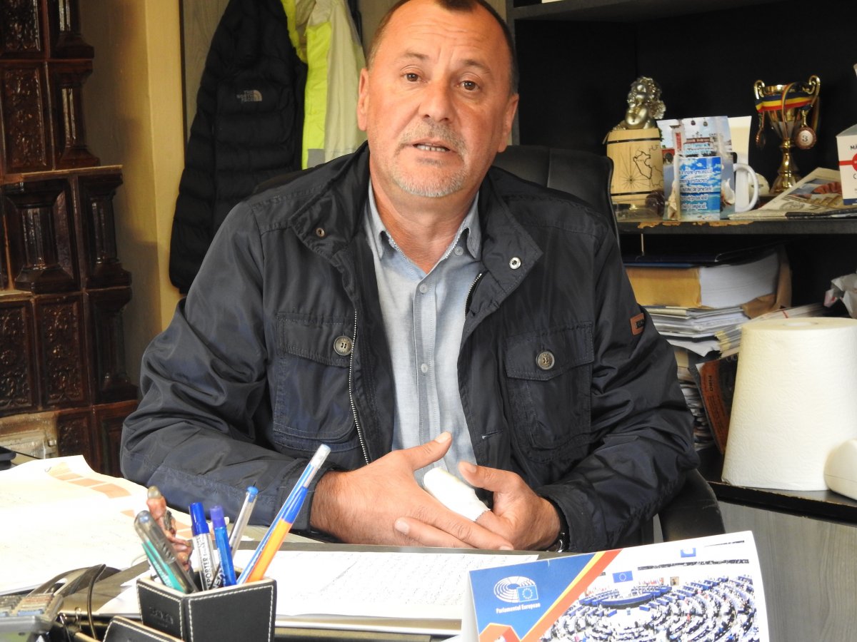 Eugen Furdui polgármester nem tartja jó döntésnek, hogy Verespatakot a világörökség részévé nyilvánították •  Fotó: Makkay József