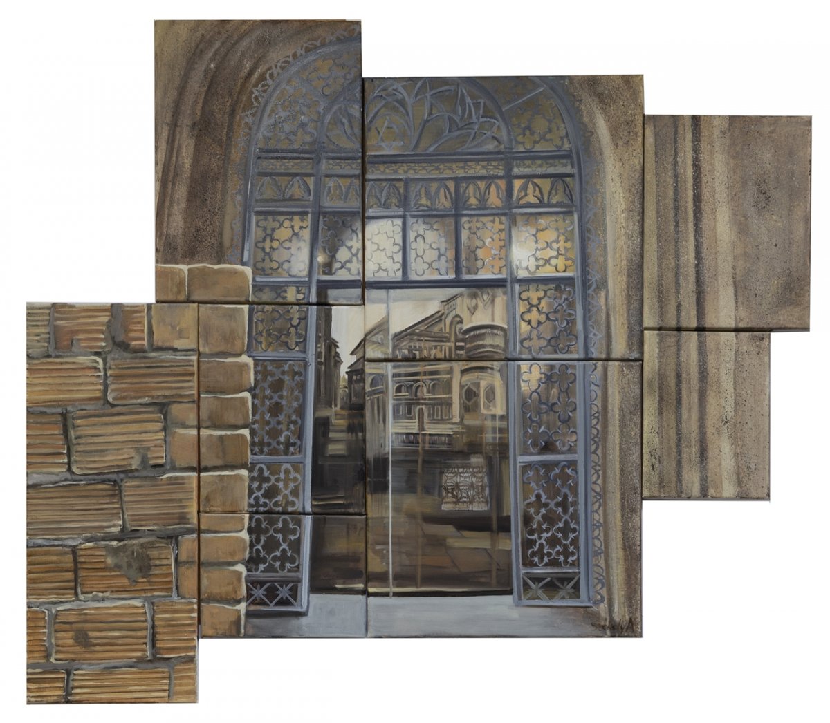 Fal •  Fotó: Székely Annamária festménye