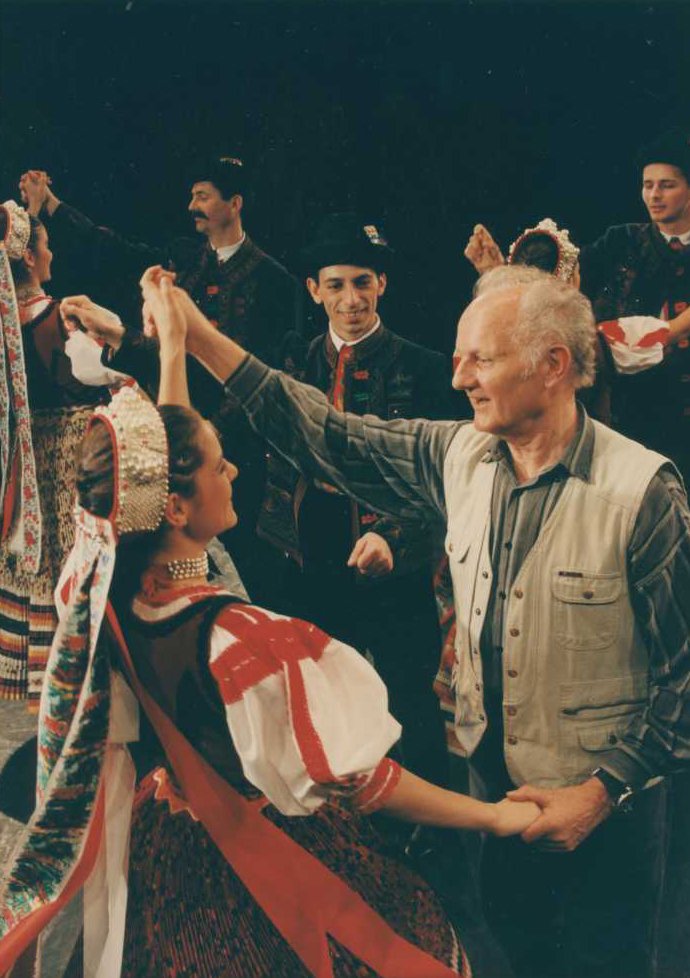 Készül a Kalotaszegi koreográfia •  Fotó: Korniss Péter