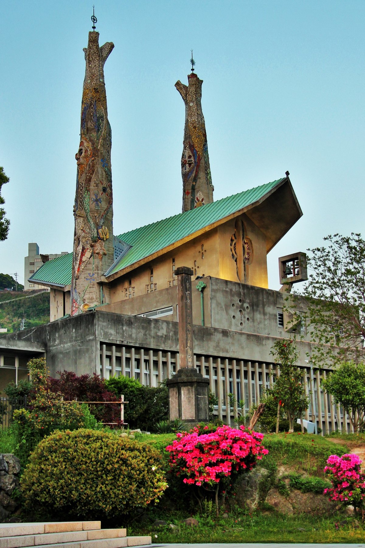Mártírok múzeuma Nagaszakiban •  Fotó: Kováts Antal