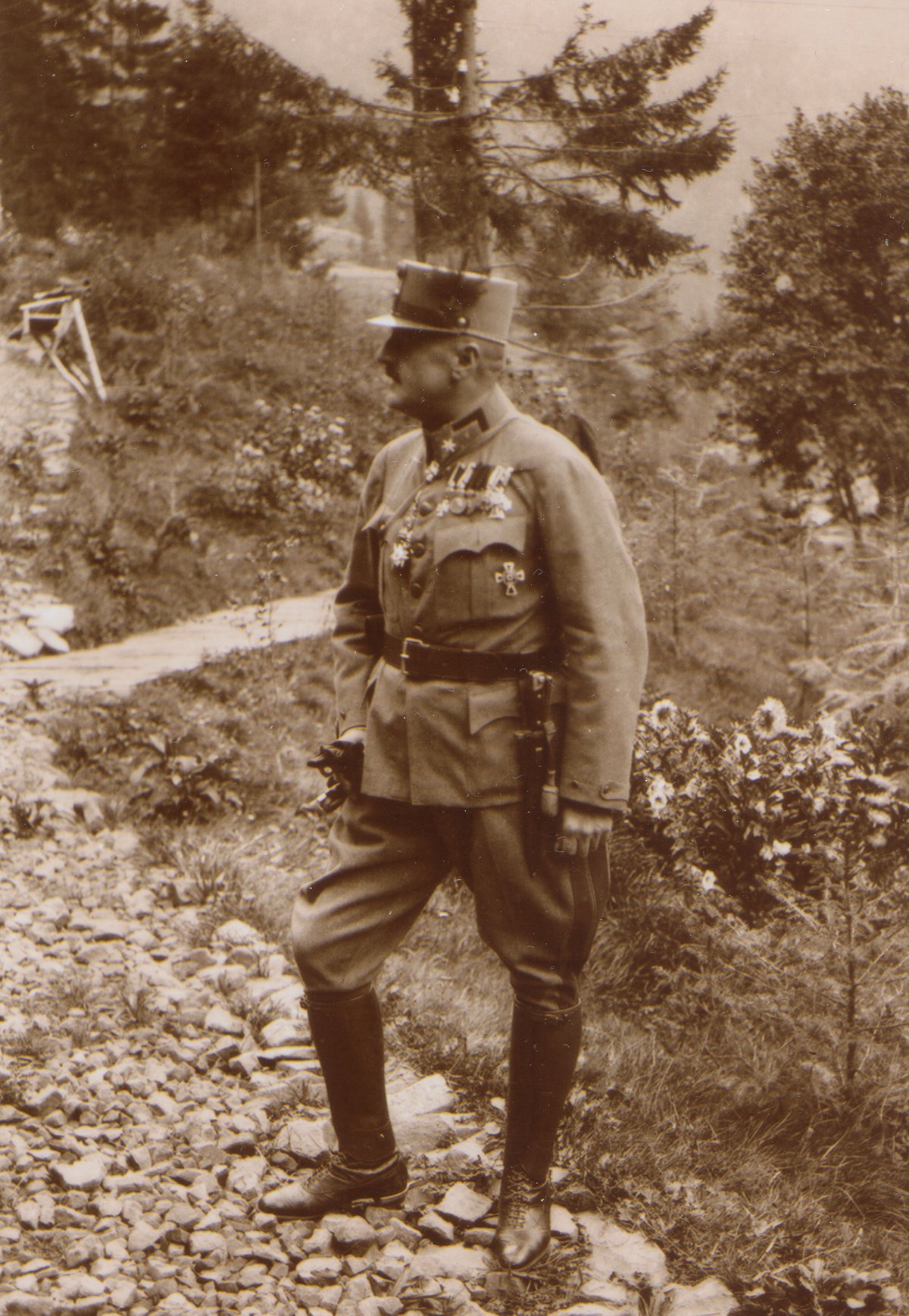 Belitska Sándor vezérőrnagy, a kassai 77-esek parancsnoka &bullet;  Fotó: Dr. Sándor Istvánné magángyűjteménye