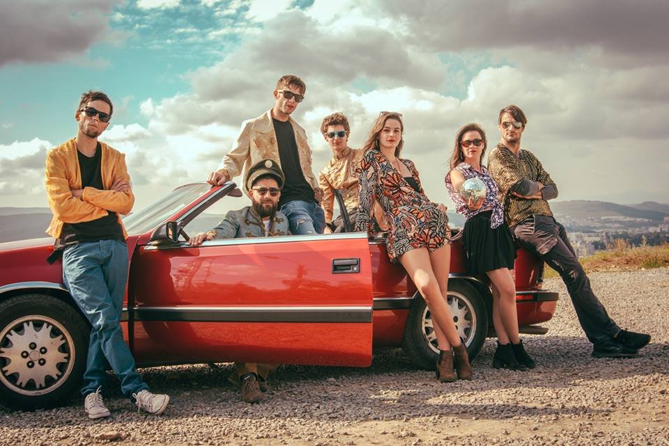 PR-kép a FUNKorporation együttesről.  Most kezdődik el a nemzetközi megmérettetésük &bullet;  Fotó: Facebook/Funkorporation