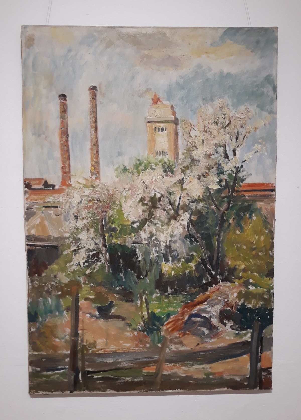 Korai alkotás. Forró Antal kevés szocreál művet festett &bullet;  Fotó: Nánó Csaba