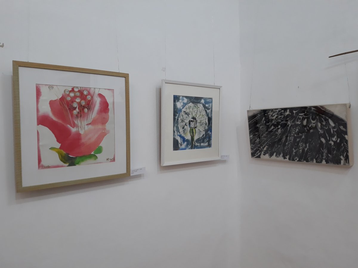 A Budapesten élő Zsombori Erzsébet hosszú szünet után állított ki újra szülővárosában, Kolozsváron &bullet;  Fotó: Nánó Csaba