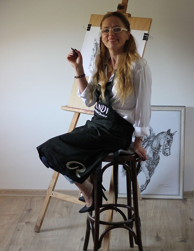 Bazsó Mária legszebb szabadidőfoglalkozása a festés 