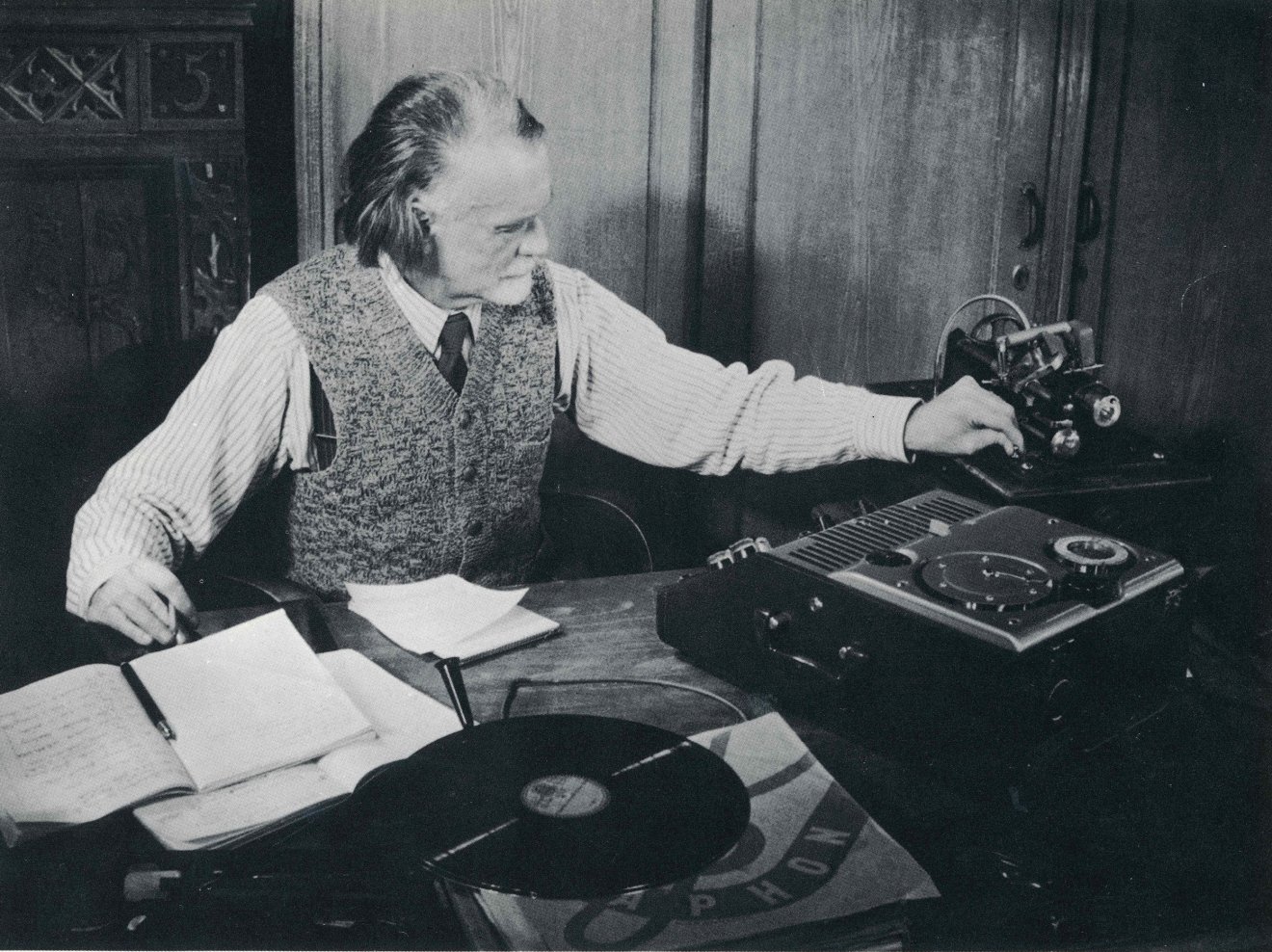 Kodály Zoltán, a népzenei gyűjtések egyik úttörője •  Fotó: Hagyományok Háza