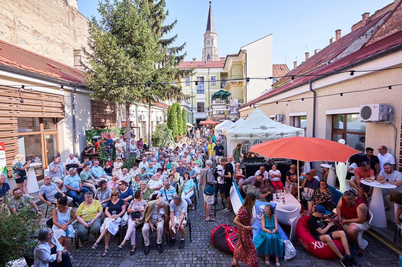 A kerekasztal kolozsvári közönsége •  Fotó: Magyarország kolozsvári főkonzulátusa