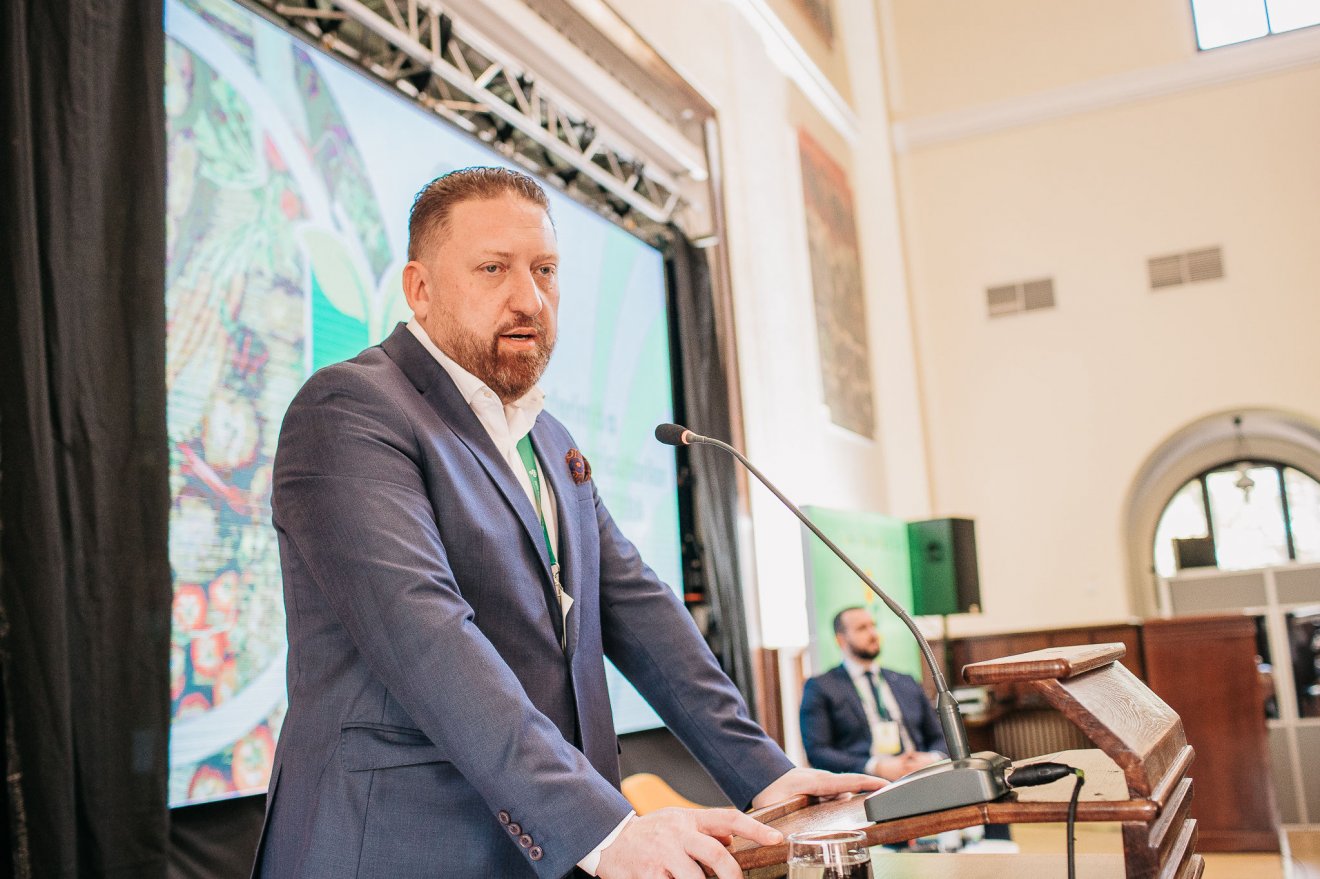 Barabási Antal Szabolcs, a mezőgazdasági minisztérium államtitkára mutatta be az új mezőgazdasági pályázatokat •  Fotó: Pro Agricultura