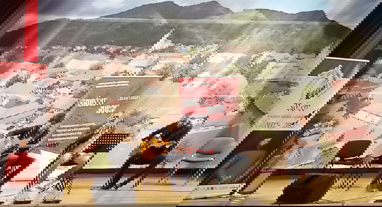 A Dant zenekar lépett fel Zilahi Csaba könyvének bemutatóján •  Fotó: Nánó Csaba