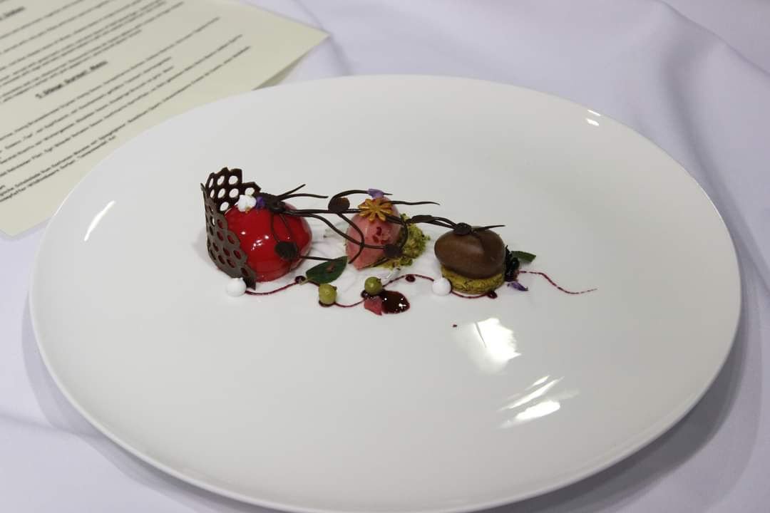 Michelin-csillagos étterembe illő fogás •  Fotó: Békés Megyei Culinary Team
