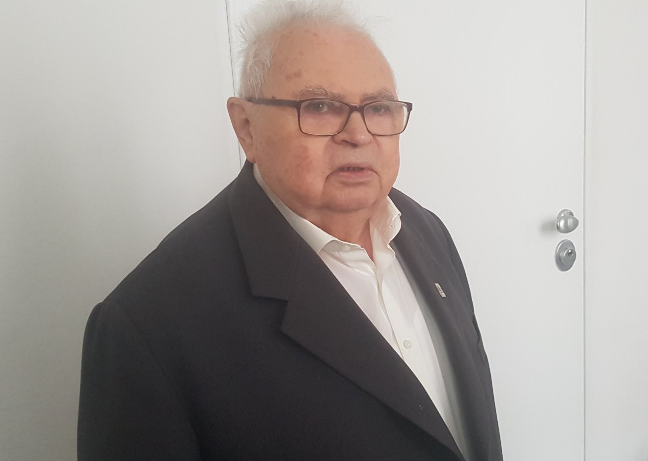 Dukrét Géza helytörténész. Közel hat évtizedes kutatói munka áll a háta mögött •  Fotó: Makkay József