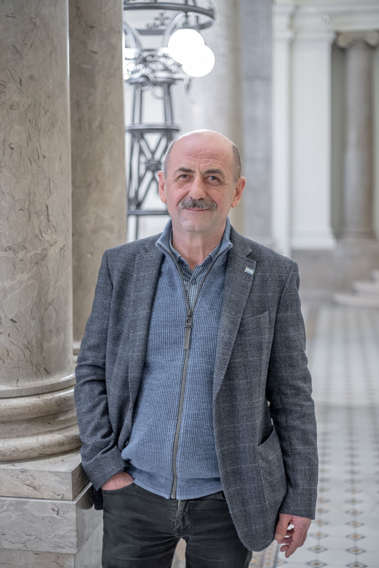 Kelemen László, az Erdélyi Hagyományok Háza Alapítvány elnöke •  Fotó: Hagyományok Háza