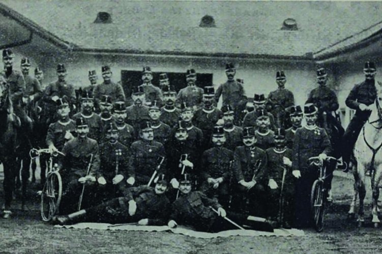 Kolozsvár rendőrlegénysége 1908-ban • Fotó: Police.hu