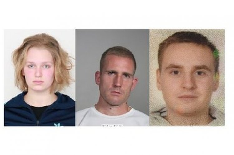 A budapesti támadás ügyében körözött német állampolgárok •  Fotó: Police.hu