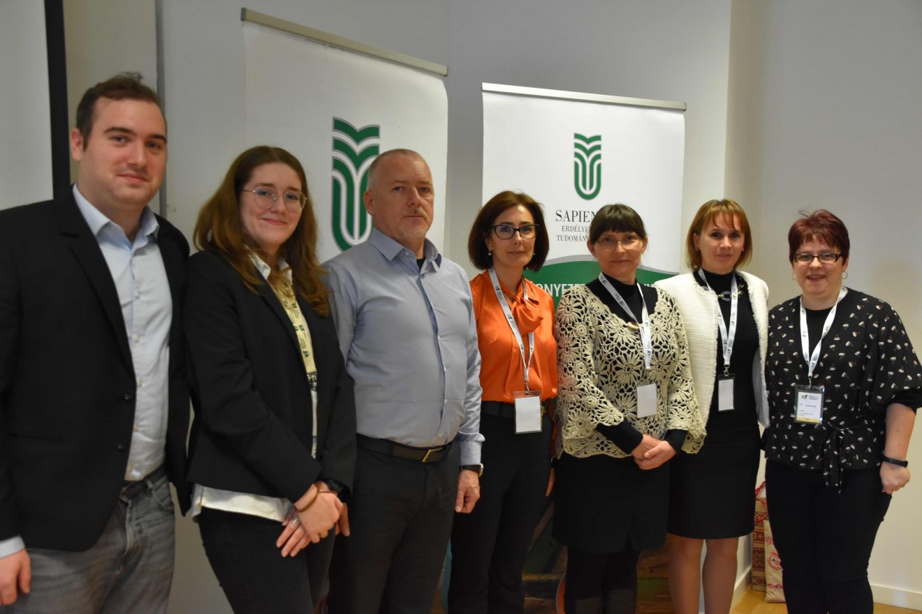 A diákkonferenciát szervező csapat •  Fotó: Kolozsvári Református Kollégium