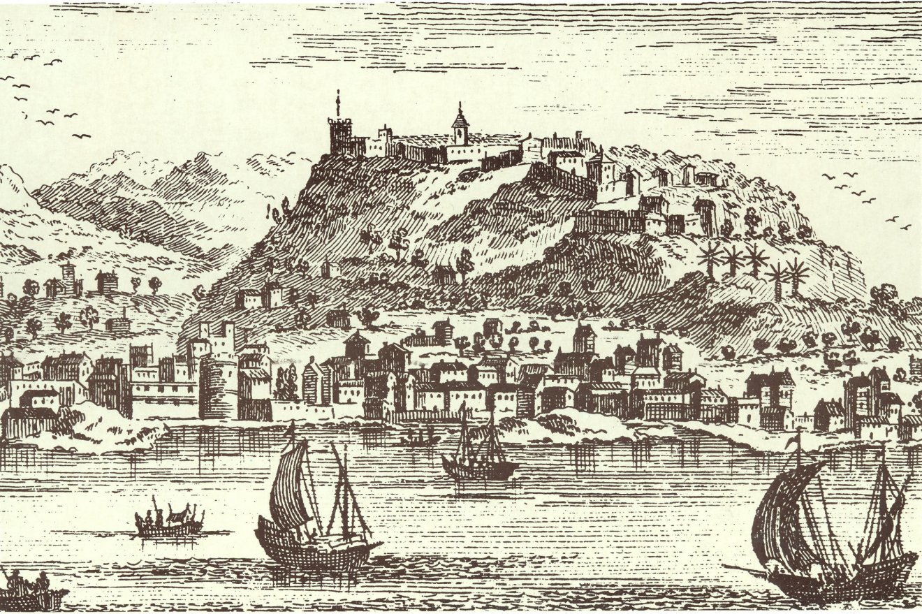 Zakynthos-Zante városa a 17. században •  Fotó: Csermák Judit