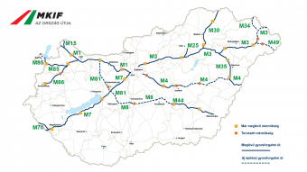Nagyívű autópálya-felújítási munkálatok kezdődnek Magyarországon