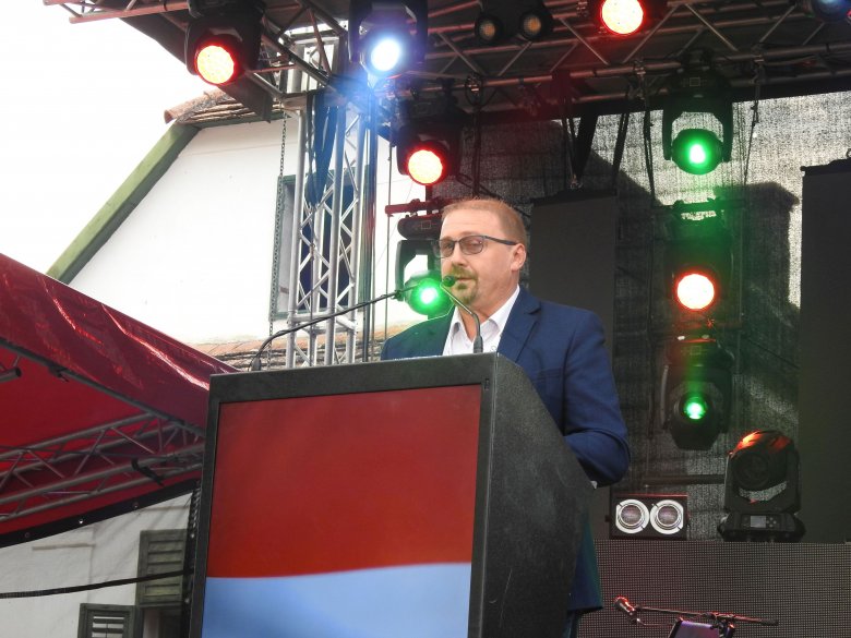 Deák Székely Szilárd, Torockó község polgármestere •  Fotó: Makkay József