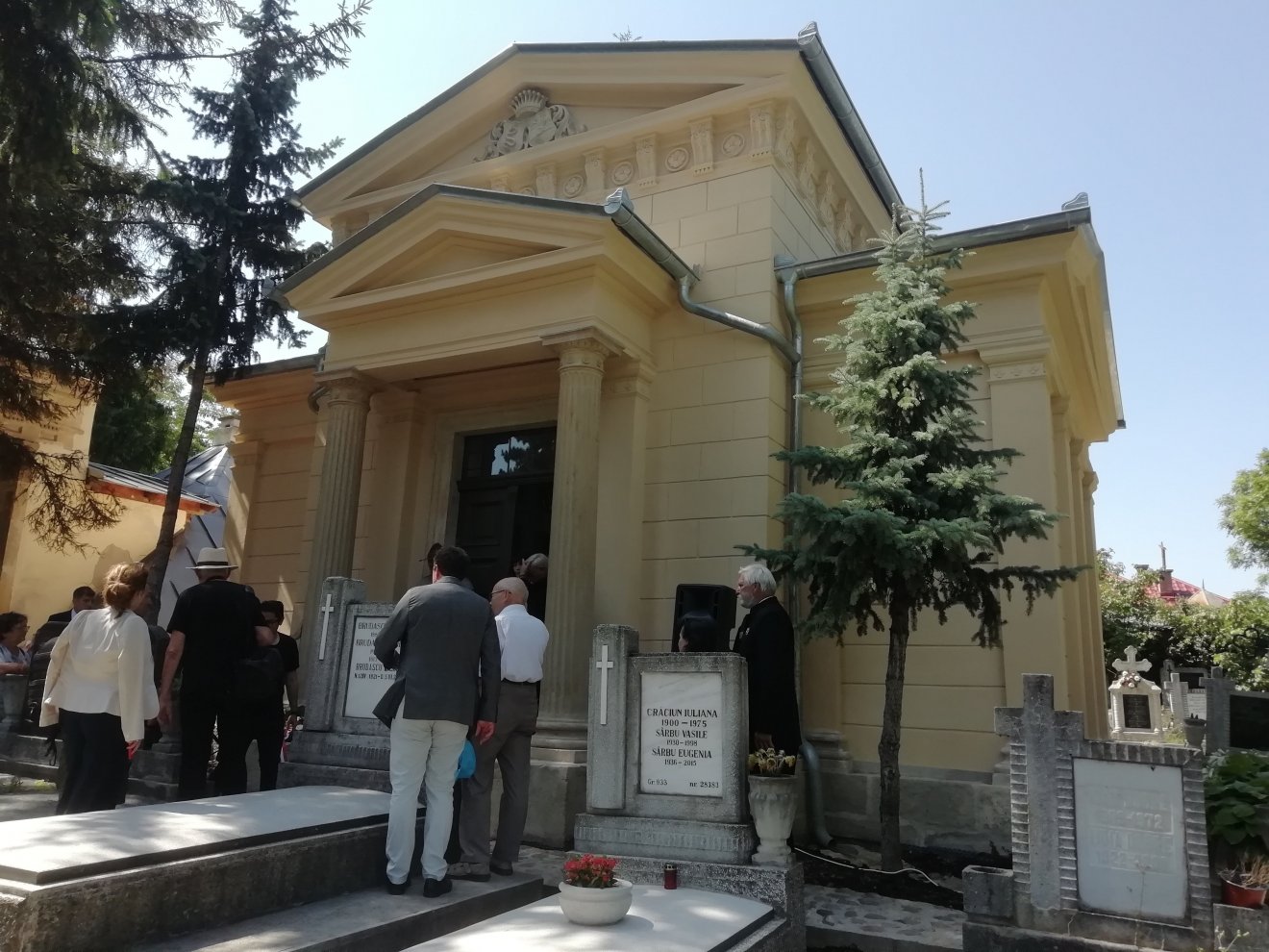 Tavaly már elkészült, de az idén tudták átadni a felújított Bethlen-kriptát •  Fotó: Somogyi Botond