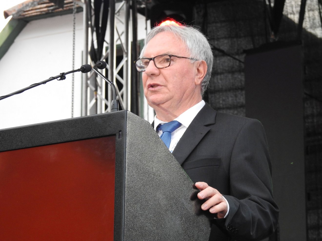 Dobos Menyhért: a nemzeti összetartozás különösen fontos a mai értékvesztett világban •  Fotó: Makkay József