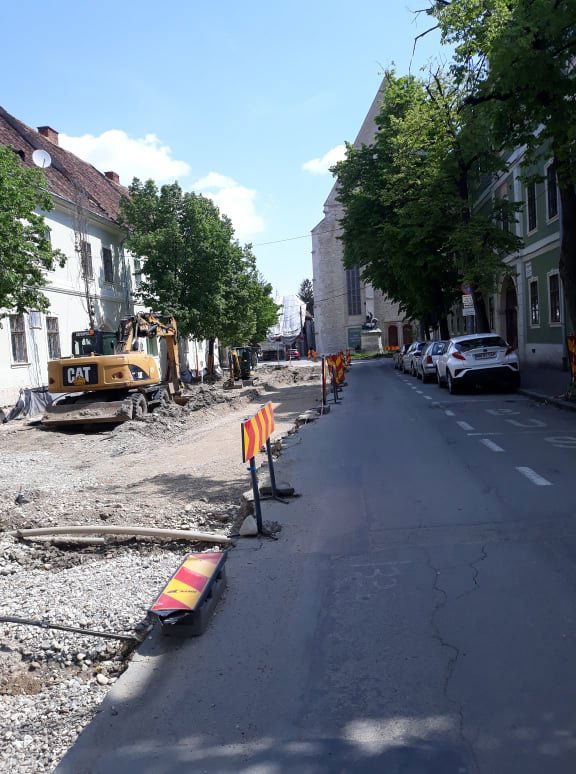 .. és idén. A szervezők az augusztusra elkészülő utcaszakaszt vennék birtokukba •  Fotó: Nánó Csaba