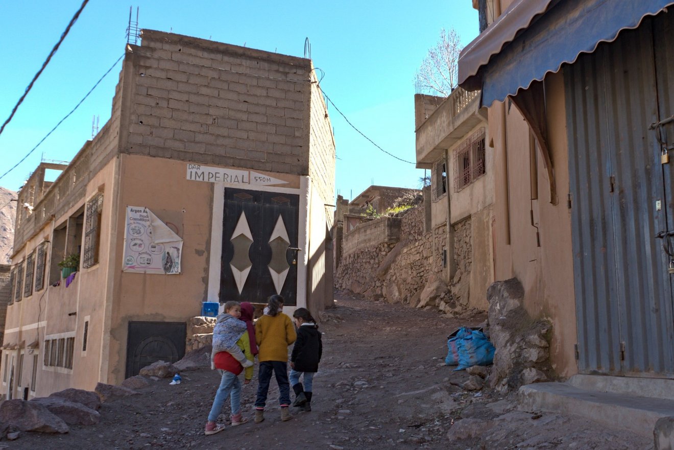 Marokkói szállás. A kisebb településeken nem európai színvonallal találkozik a turista •  Fotó: Ványi Dániel Attila