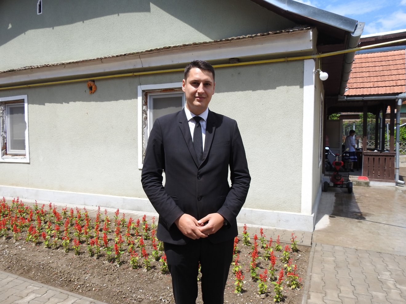 Lészai Róbert lelkipásztor: azok a fiatal családok, akik itthon dolgoznak, jó eséllyel vállalnak több gyereket •  Fotó: Makkay József