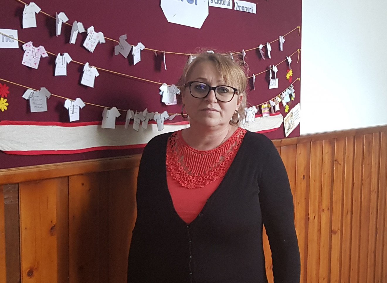 Pálfi Melinda még gyerekkorából emlékszik a népes várfalvi osztályokra &bullet;  Fotó: Makkay József