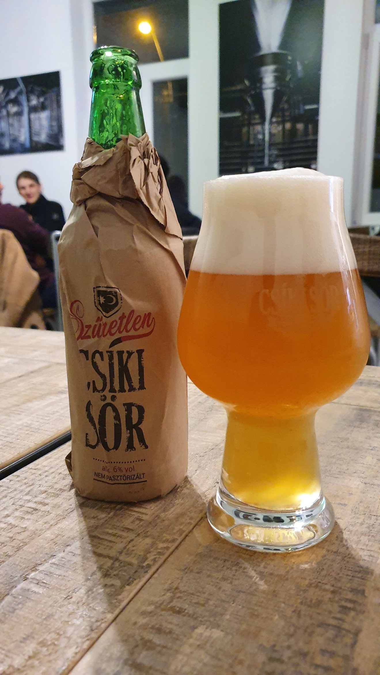 A Tiltott Csíki Sör jó minőségű alapsör •  Fotó: Borbély Zsolt Attila