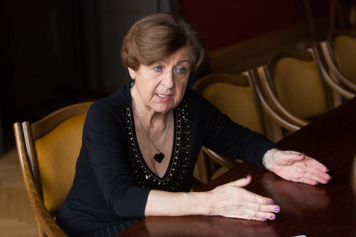 Bagdy Emőke: az ember egyedül nem boldog, mert születésünktől fogva társas lények vagyunk &bullet;  Fotó: Mandiner.hu