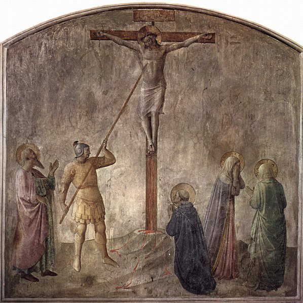 A Fra Angelico freskóján is látható lándzsahegyet Bécsben őrzik 