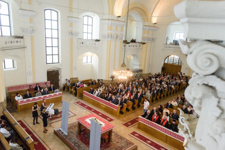 Az eseményen elhangzott: az egyház méltó módon szeretne megemlékezni az 1568-as tordai országgyűlésről •  Fotó: Bíró István