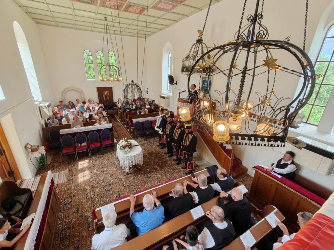 Ünnepi istentisztelet. A Budai Nagy Antal Napok Bodonkúton •  Fotó: Budai Nagy Antal Egyesület