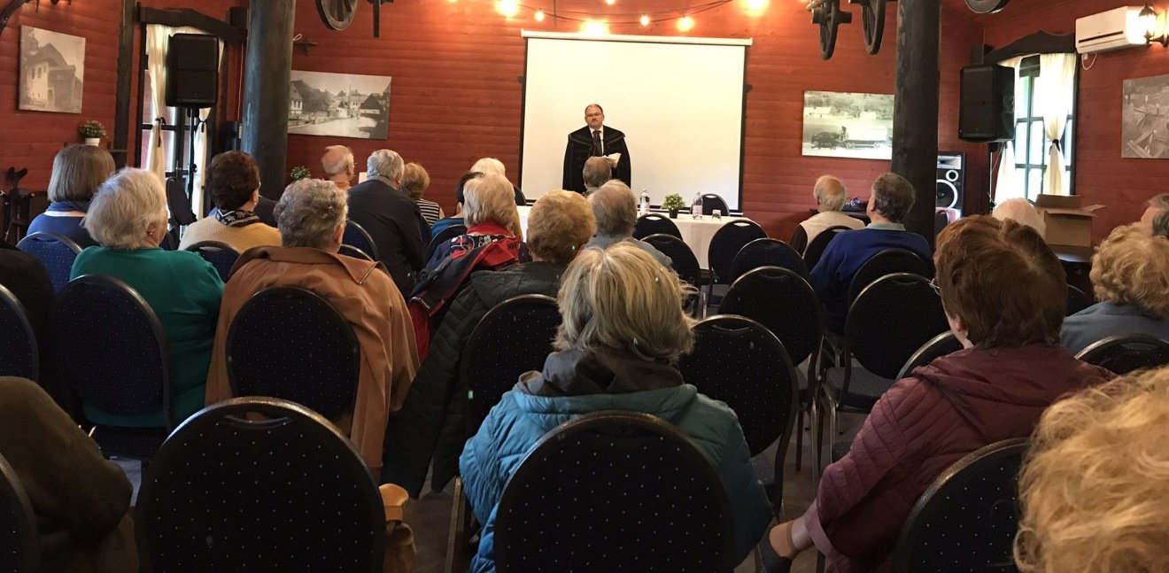 AZ EPMSZ idén Udvarhelyszéken tartotta az évi akadémiai napokat Otthon vagyunk-e itthon? témában •  Fotó: EPMSZ