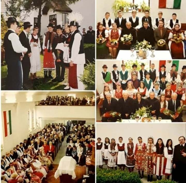 Népviseletbe öltözött konfirmandusok 2010-ben az Újalsóvárosi Református Egyházközségben •  Fotó: Archív