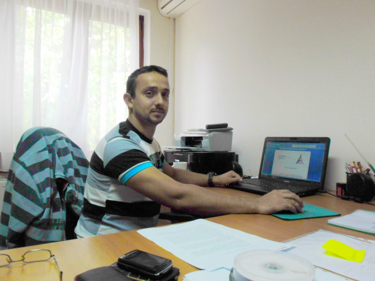 Csorba Sándor levéltáros, a régi titkok tudója • Fotó: Sütő Éva