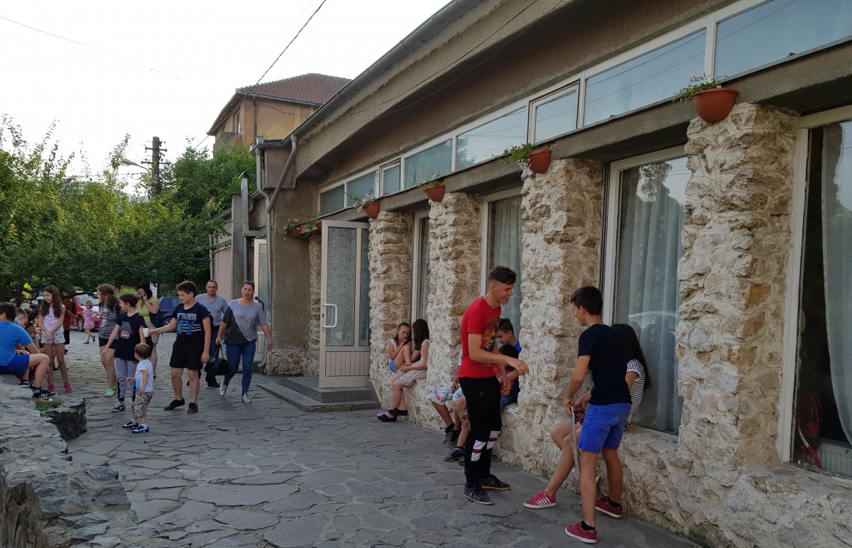 A Szent Ferenc Alapítvány dévai ebédlője több száz gyereket szolgál ki &bullet;  Fotó: Makkay József