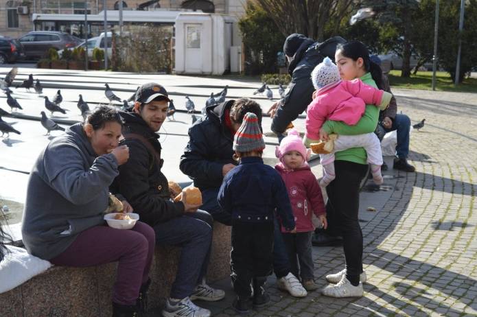 Egész évben meleg ételt osztanak a rászorulóknak &bullet;  Fotó: Béres Levente
