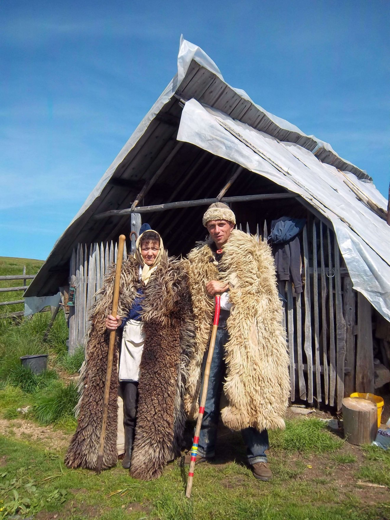 Mócvidéki juhászok az 1990-es évek végén •  Fotó: Bridget Gubbins