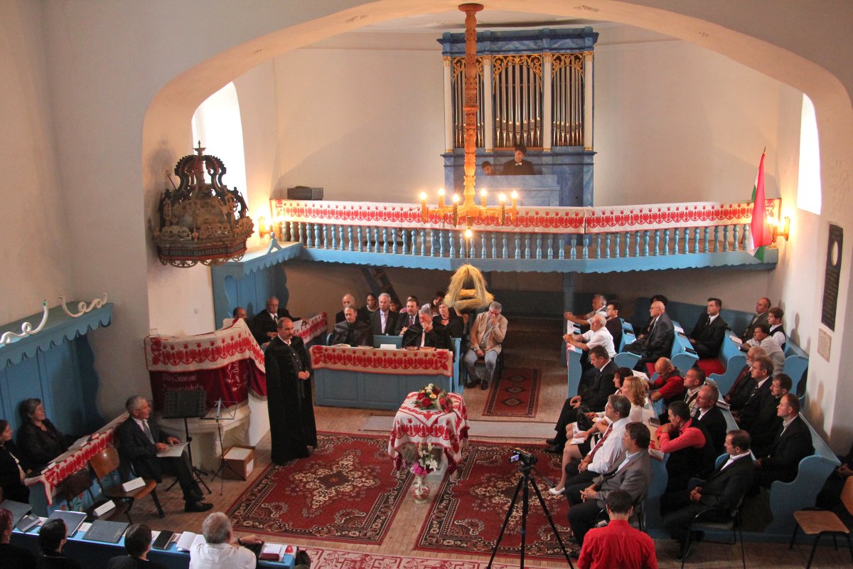 A lelkipásztor szerint a vasárnapi teplomlátogatottság nem mindig tükrözi a közösség összetartását &bullet;  Fotó: Boda L. Gergely