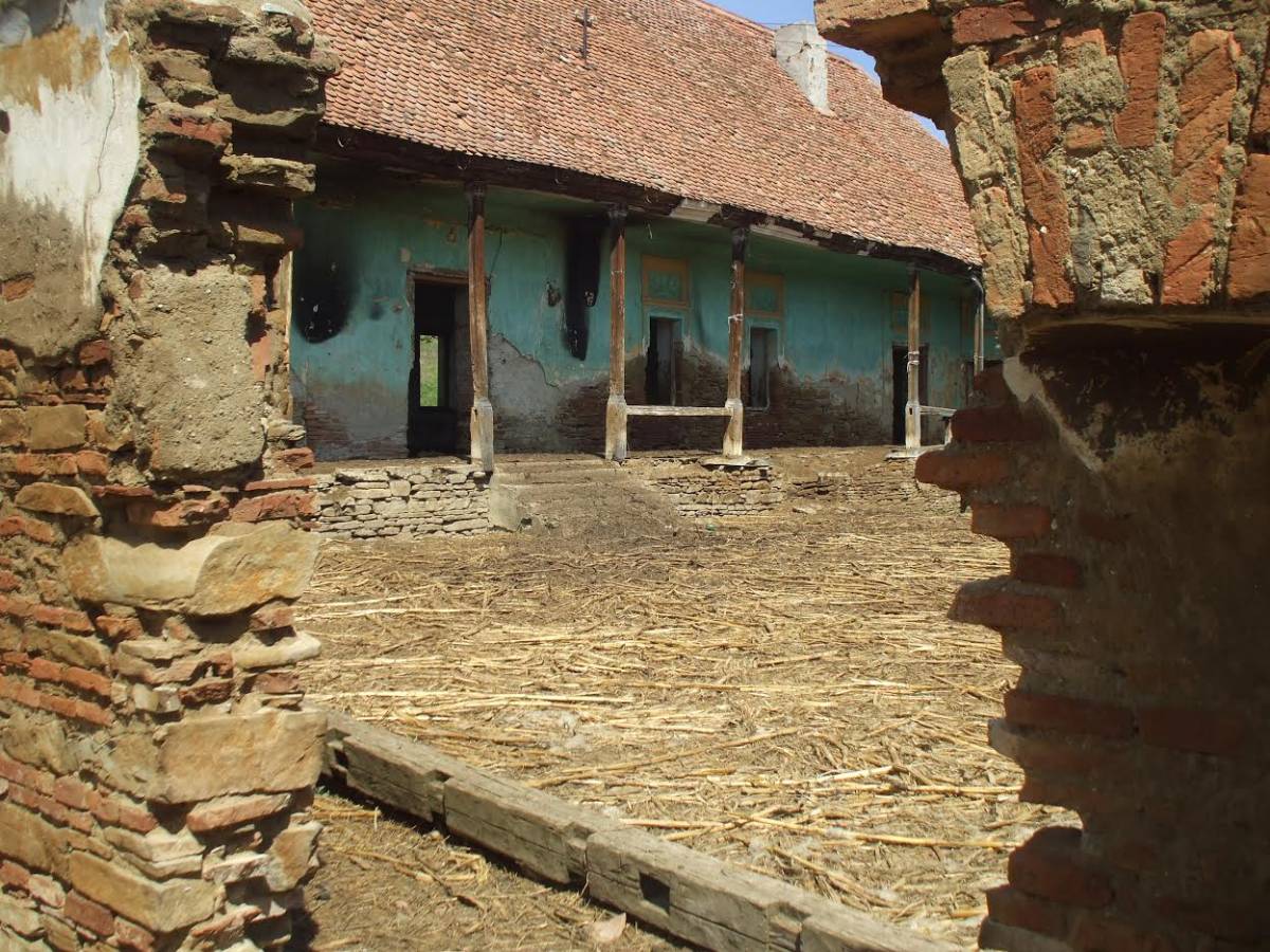 Ennyi maradt a Haller-kúriából, pedig ez lehetne Zoltán turisztikai vonzereje &bullet;  Fotó: Szucher Ervin