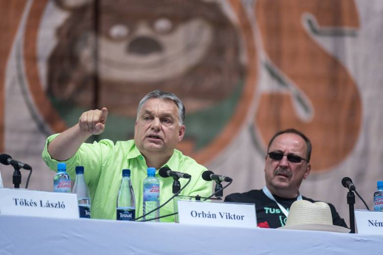 Orbán Viktor: Trianon óta a nemzet most áll a legközelebb ahhoz, hogy visszanyerje önbizalmát •  Fotó: MTI